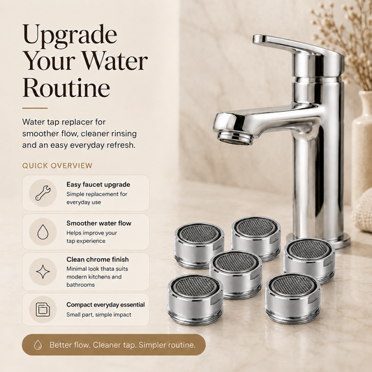 SoftRitual Brass Tap Aerator replaceable filter