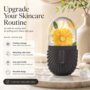 Ice Face Roller | De-Puffing Facial Massage Tool 5