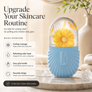 Ice Face Roller | De-Puffing Facial Massage Tool 3