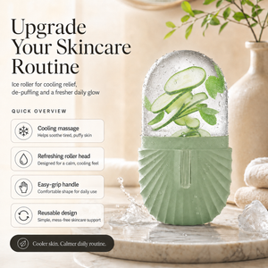 Ice Face Roller | De-Puffing Facial Massage Tool 2