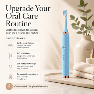 Electric Toothbrush | Ultrasonic Cleaning for Healthier Teeth & Gums 3