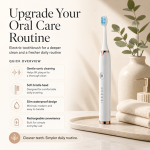Electric Toothbrush | Ultrasonic Cleaning for Healthier Teeth & Gums 2